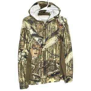 Cabela's Outfit Her AGO Activewear Hoodie Sweatshirt Camo Women’s Size XL
